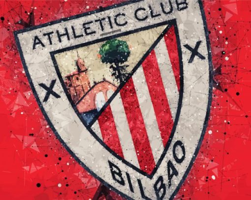 Athletic Club Bilbao Logo Diamond Paintings