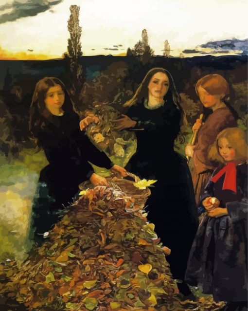 Autumn Leaves By John Everett Diamond Paintings