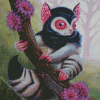 Blood Eyes Lemur Diamond Paintings