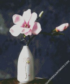 Blooming Magnolias In Vase diamond painting