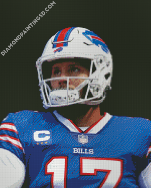 Buffalo Bills Josh Allen Diamond Paintings