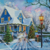 Christmas Home Diamond Paintings