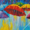 Colorful Umbrellas diamond painting
