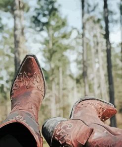 Cowboy Boots Diamond Paintings