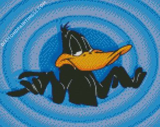 Daffy Duck diamond painting