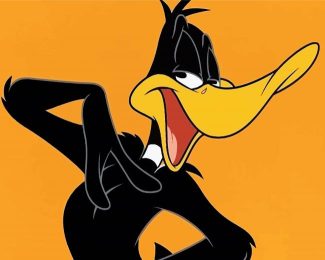Daffy Duck Looney Toons Character diamond painting