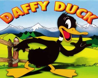 Daffy Duck Poster diamond painting