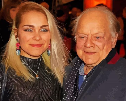 David Jason And His Daughter Diamond Paintings