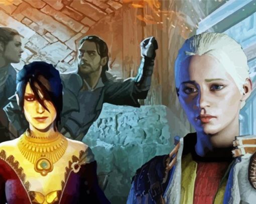 Dragon Age Game Characters Diamond Paintings