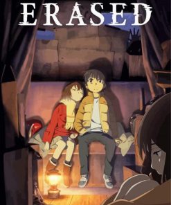 Erased Anime Poster Diamond Paintings