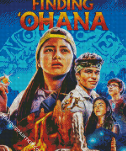 Finding Ohana Poster Diamond Painting