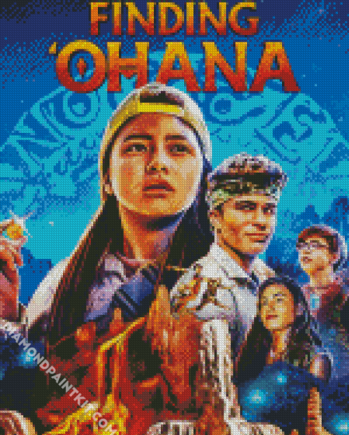 Finding Ohana Poster Diamond Painting