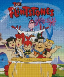 Flintstones Characters diamond painting