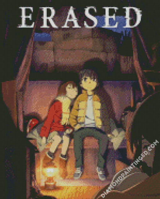 Erased Anime Poster Diamond Paintings