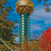 Knoxville Sunsphere Diamond Paintings