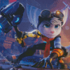 Ratchet And Clank Character Diamond Paintings