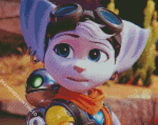Ratchet And Clank Game Character Diamond Paintings