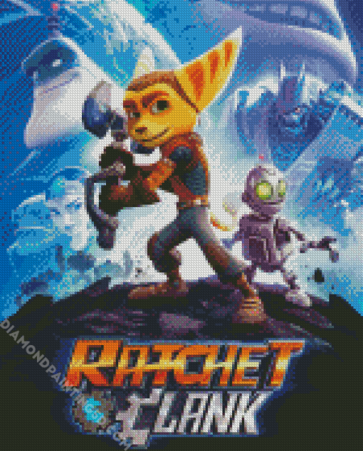 Ratchet And Clank Diamond Paintings