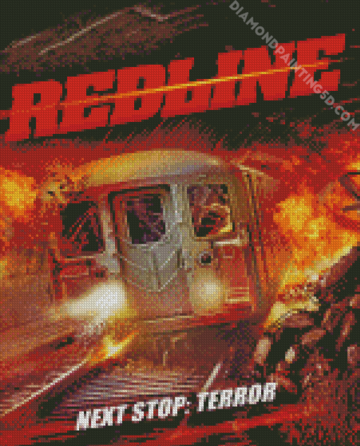 Redline Film Poster Diamond Paintings