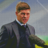 Steven Gerrard Football Manager Diamond Paintings