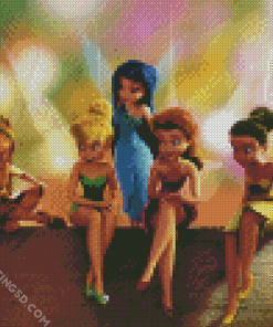 Tinker Bell The Other Fairies Diamond Paintings