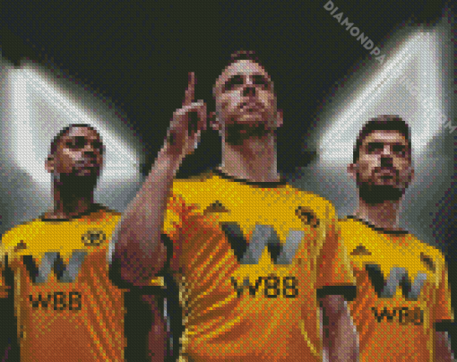 Wolverhampton Wanderers FC Players Diamond Paintings