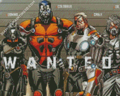 X Force Characters Diamond Paintings