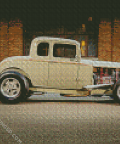 Beige 32 Ford Coupe Diamond Paintings