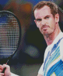 British Tennis Player Andy Murray Diamond Paintings