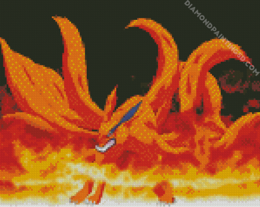 Kurama Naruto Diamond Paintings