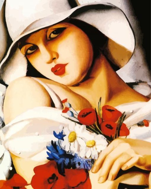 In The Middle Of Summer Lempicka diamond painting