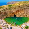 Island Sea Dive Site Gozo Diamond Paintings