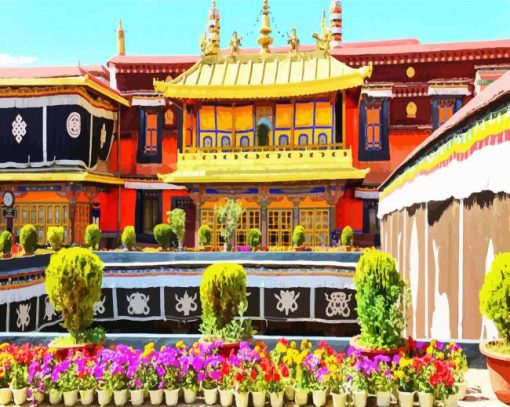 Jokhang Temple Diamond Paintings