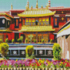 Jokhang Temple Lhasa China diamond painting