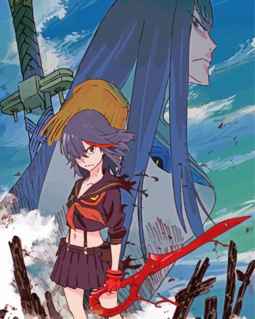 Kill La Kill Anime Poster Diamond Painting
