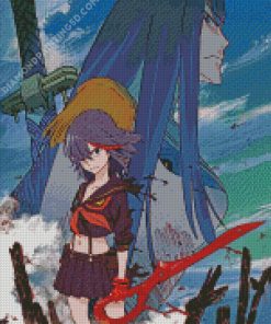 Kill La Kill Anime Poster Diamond Painting