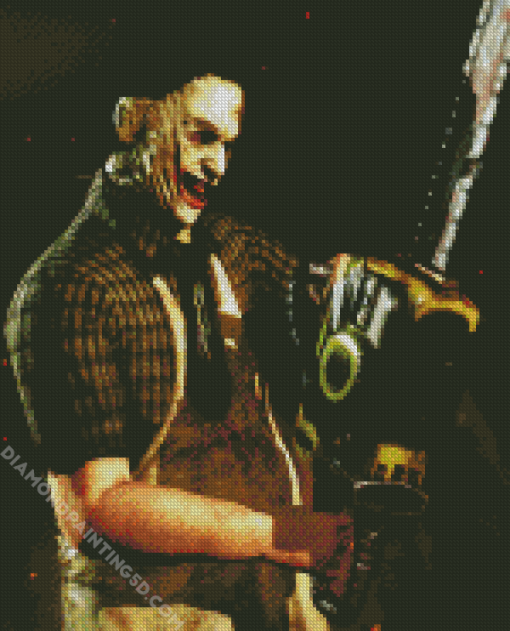 Leatherface The Texas Chain Saw Massacre diamond painting