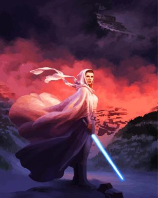 Leia Star Wars diamond painting