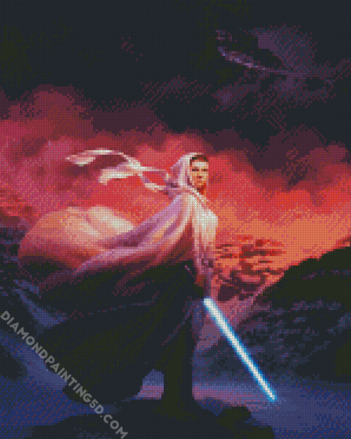 Leia Star Wars diamond painting
