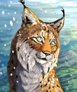 Lynx Cat diamond painting
