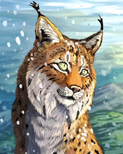 Lynx Cat diamond painting