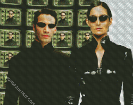 Matrix Characters Diamond Paintings