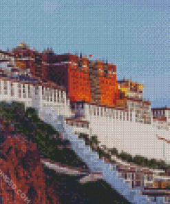 Potala Palace Lhasa diamond painting