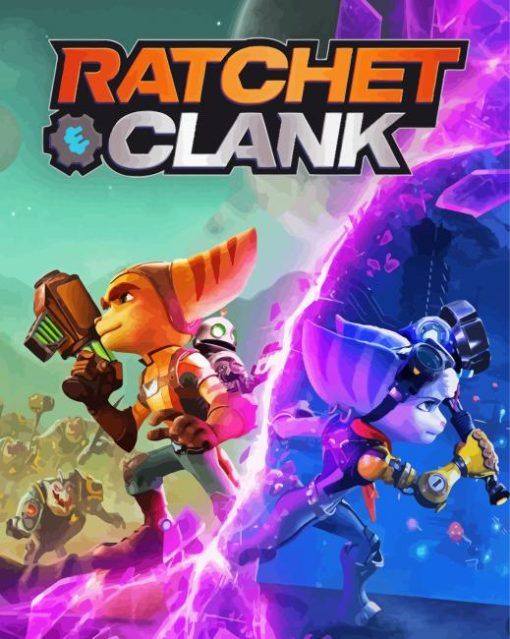 Ratchet And Clank Rift Diamond Paintings