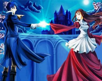 Romeo And Juliet Anime Love Diamond Paintings