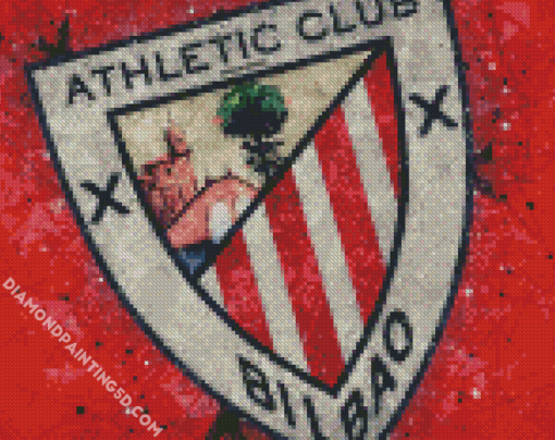 Athletic Club Bilbao Logo Diamond Paintings