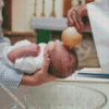 Cute Baby Baptism Diamond Paintingq