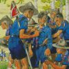 Boy Scouts Art Diamond Paintings