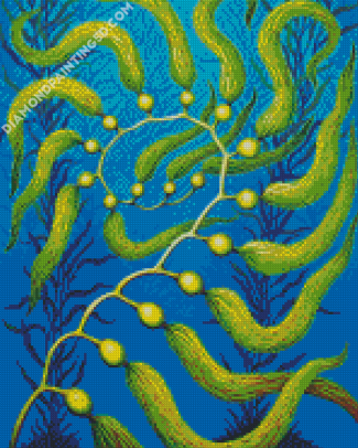 Seaweed Spiral Art Diamond Paintings