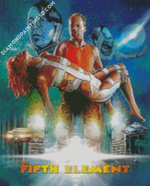 The Fifth Element Movie Poster Diamond Paintings